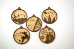 Filigree Christmas Ornament — Set of 5 - Image 2