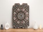 Sacred Spiral Mandala Wall Art - Image 2