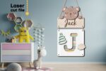 Woodland Friends Baby Name Blocks - Image 3